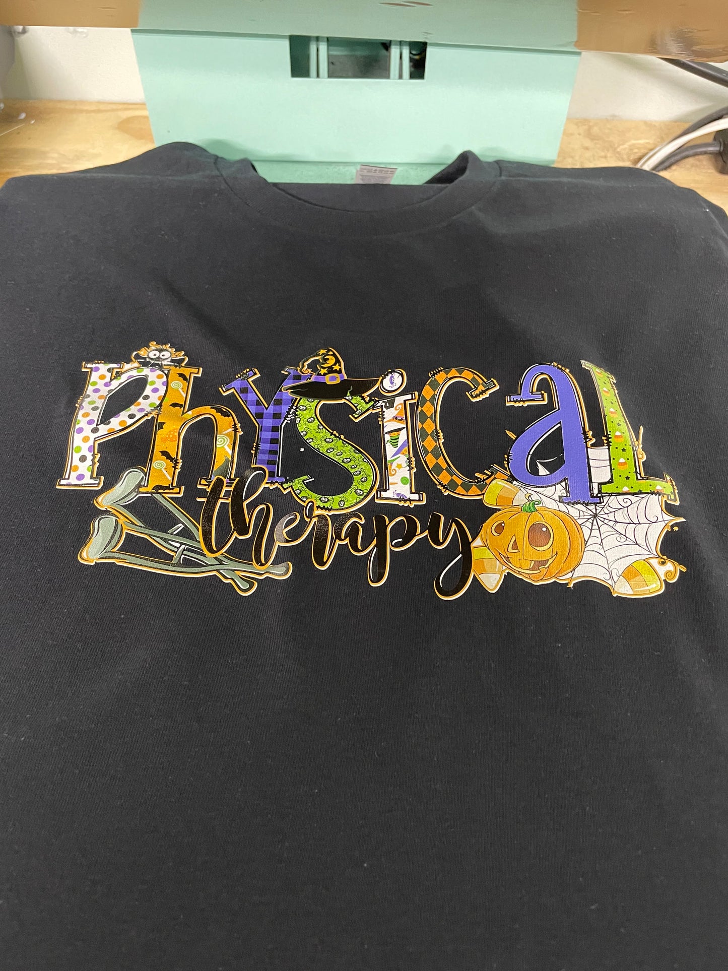 Physical Therapy Halloween Graphic Tee