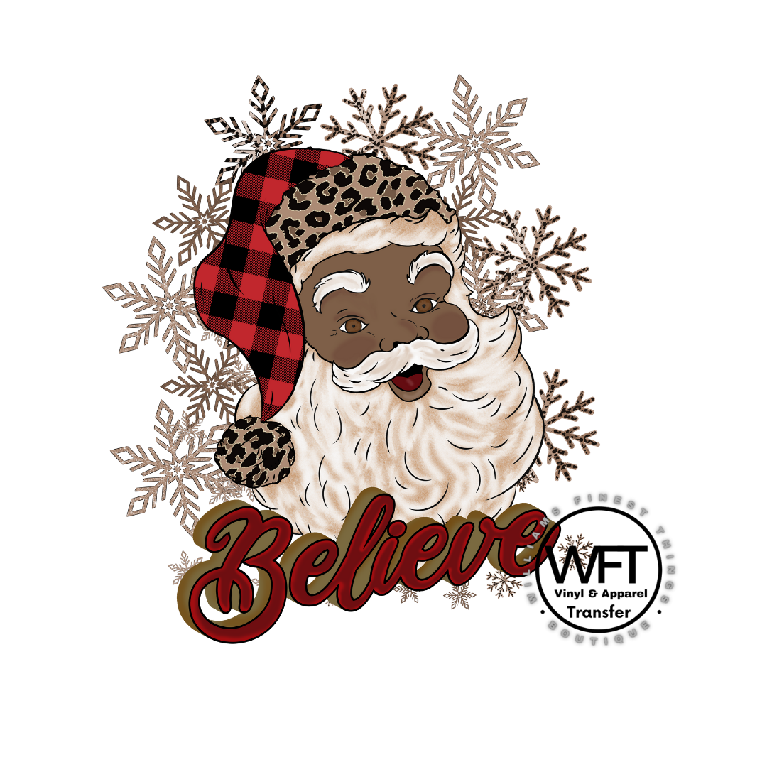 Believe Chocolate Santa