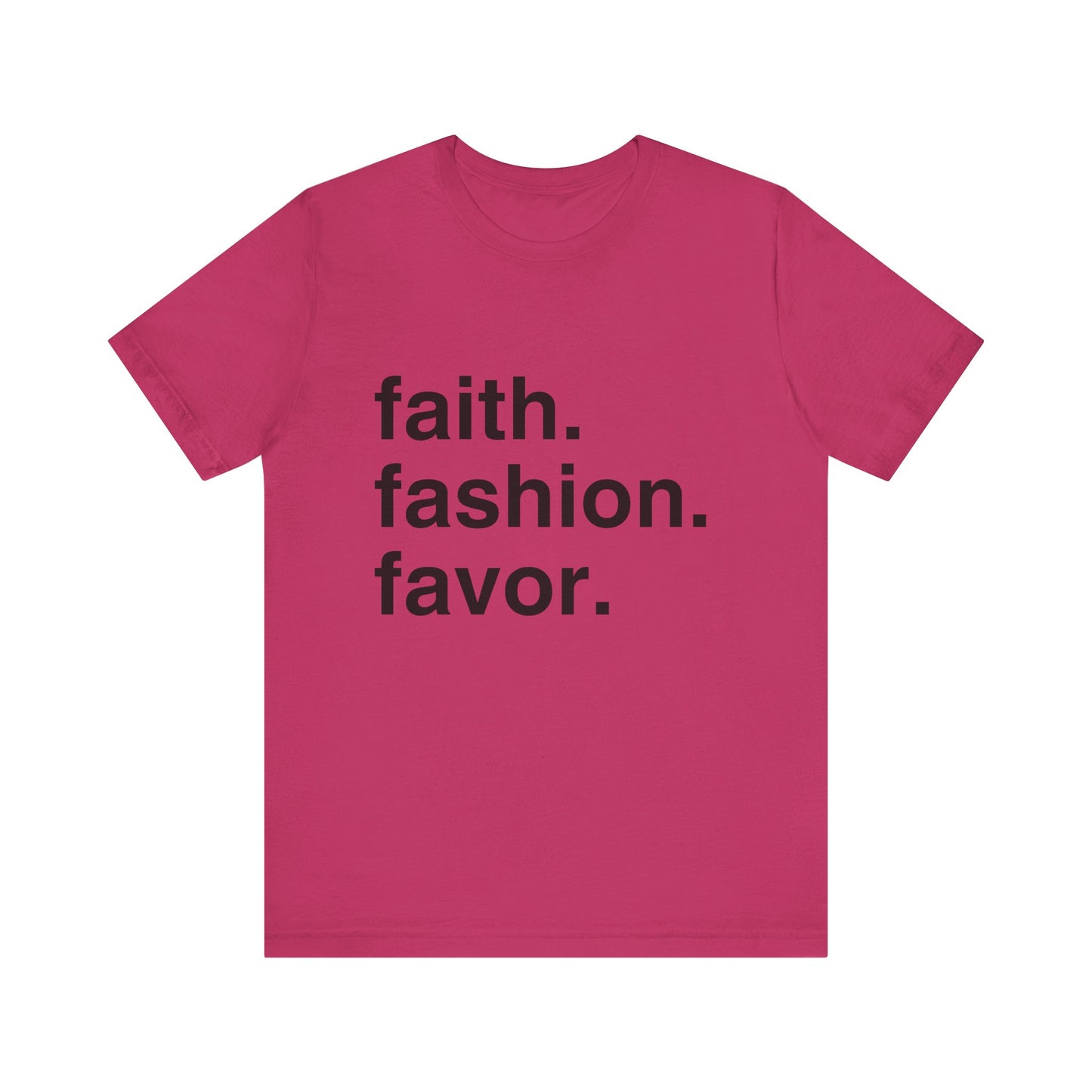 Fashion Faith Favor