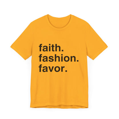 Fashion Faith Favor