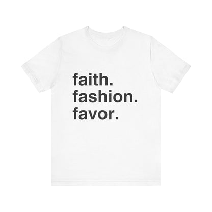 Fashion Faith Favor