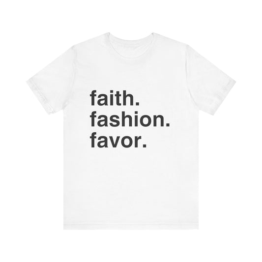 Fashion Faith Favor