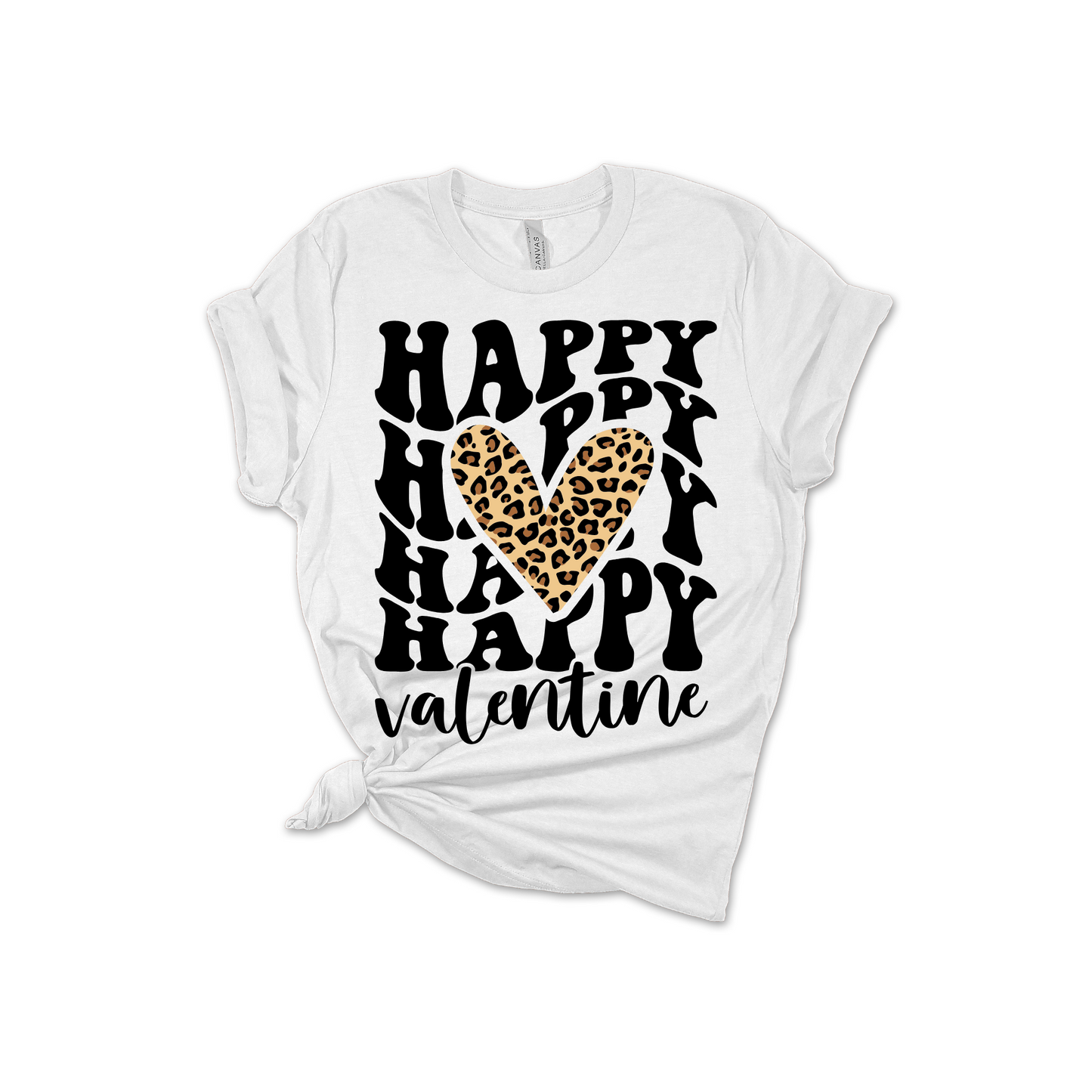 Happy Valentine  Heart Tee