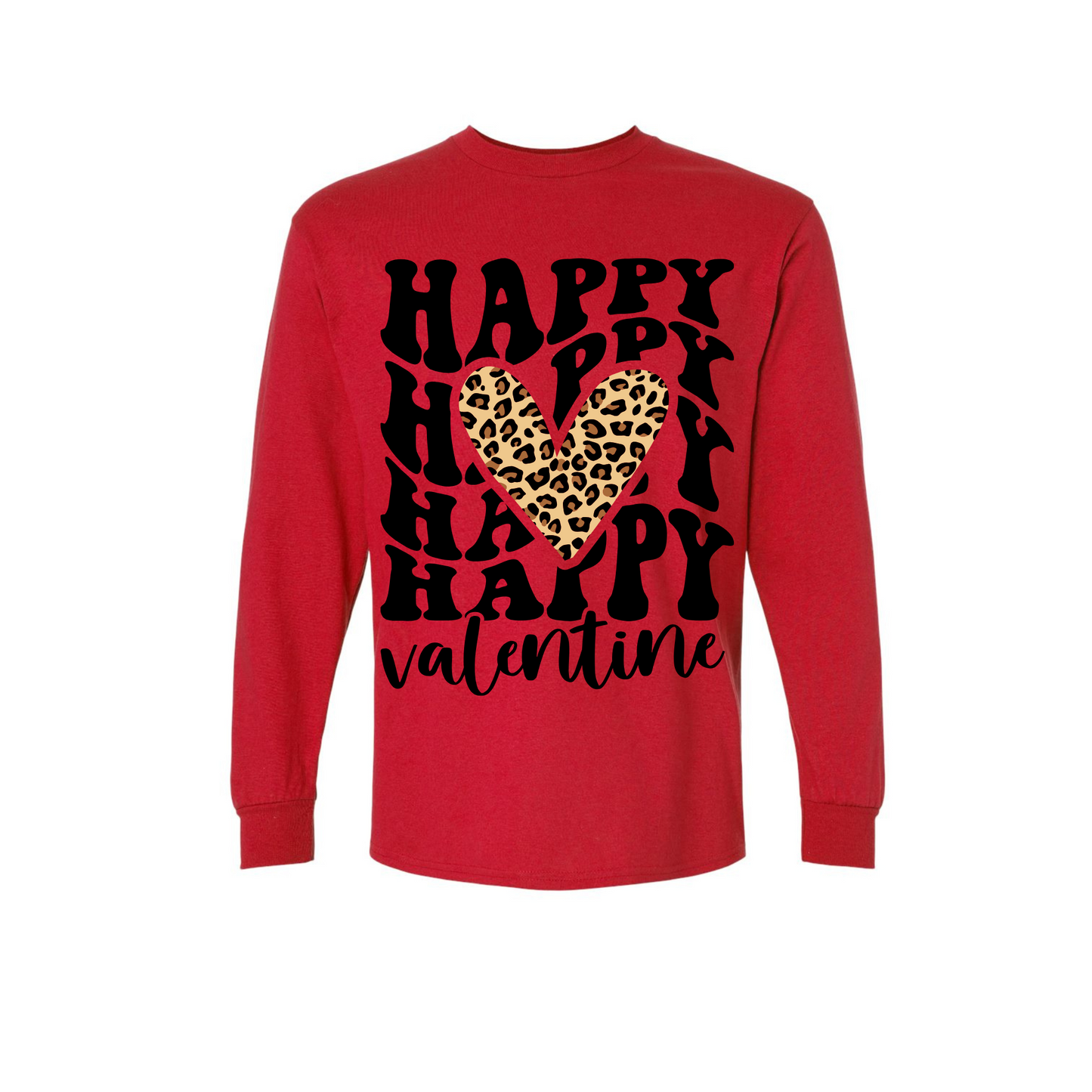 Happy Valentine  Heart Tee