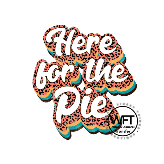 Here for the Pie