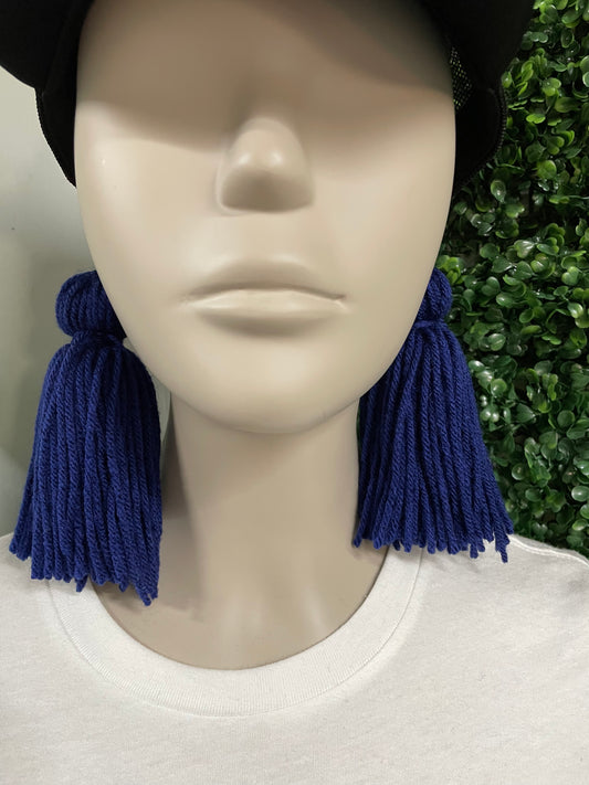 Navy Tassel